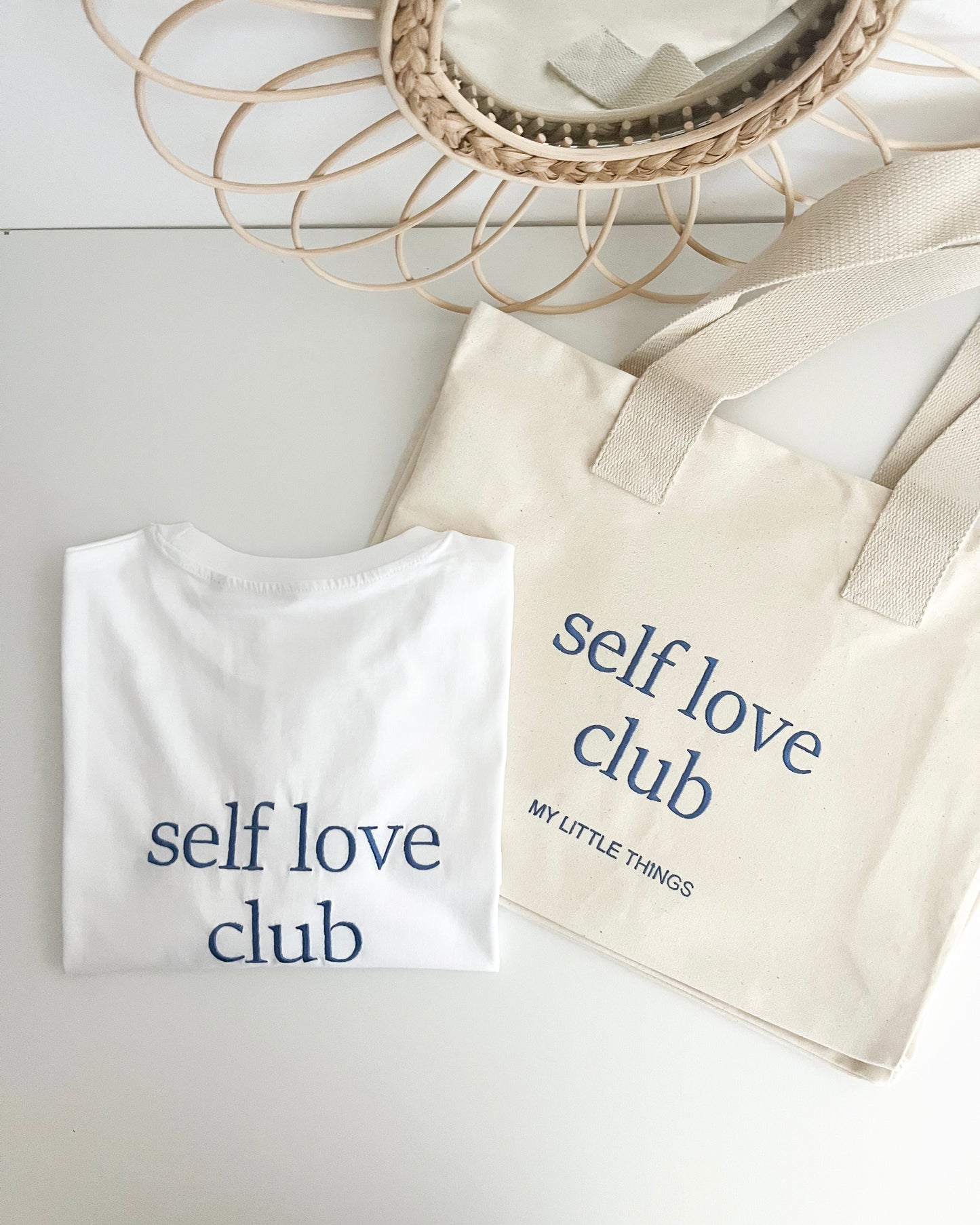 Tote bag - Self love club💙