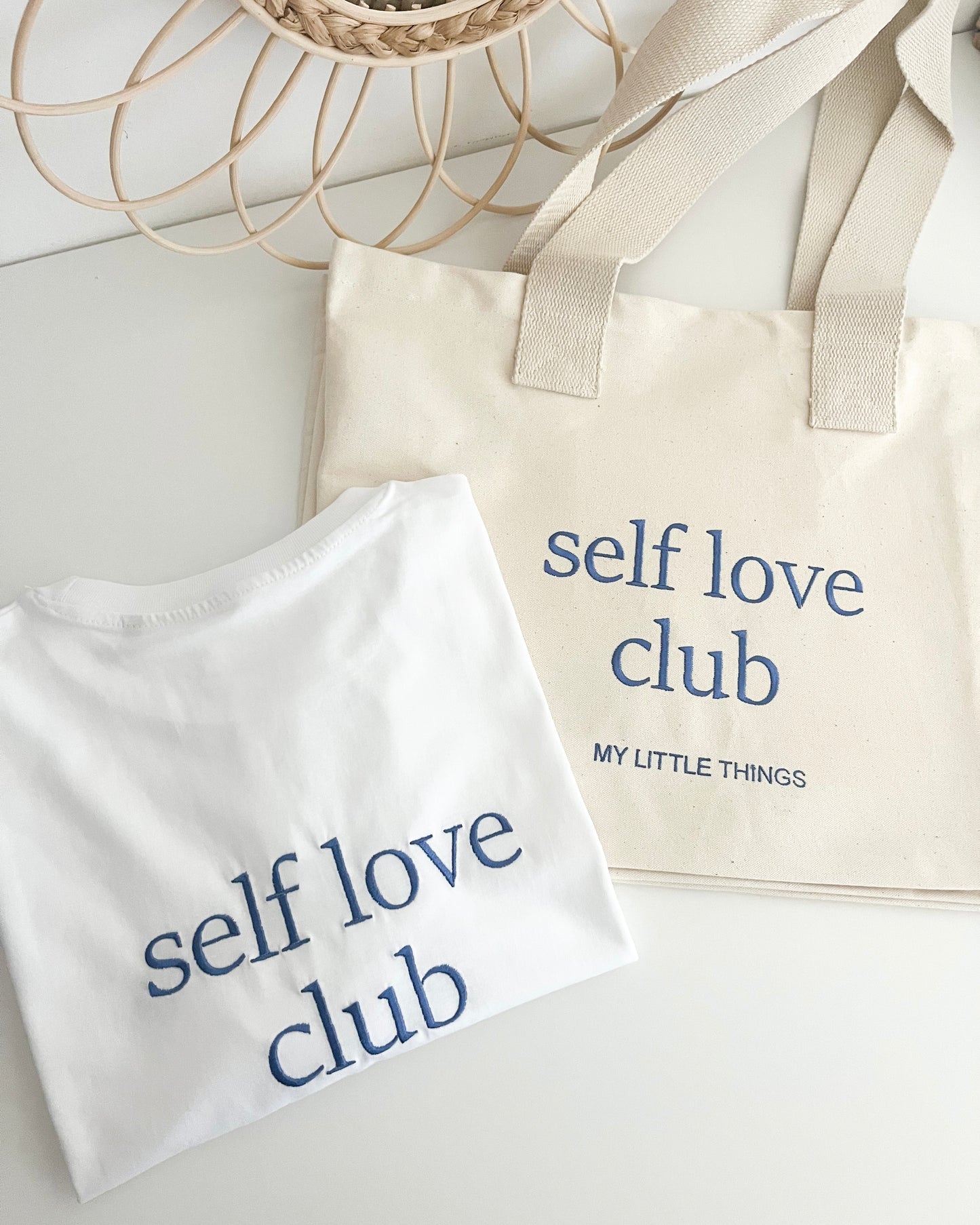 Tote bag - Self love club💙