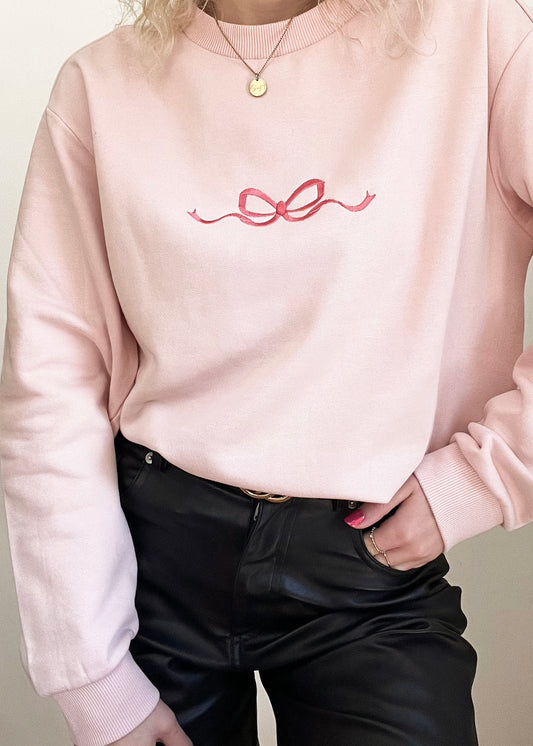 Pulover PINK BOW