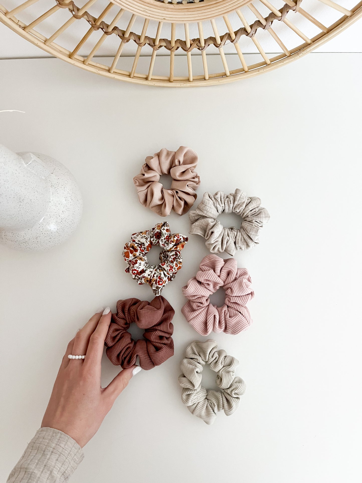 Boho scrunchie