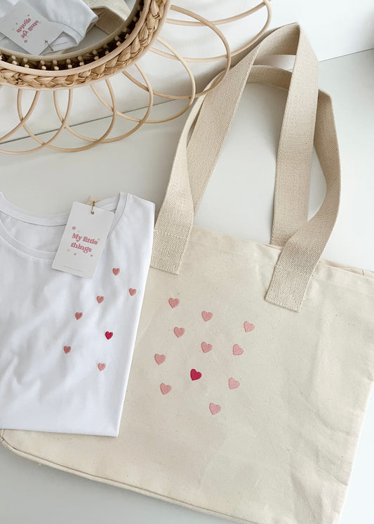 Tote bag LITTLE HEARTS